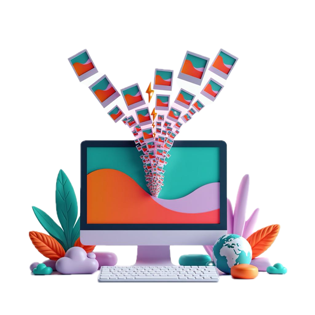Optimized image with background removed and faster loading
